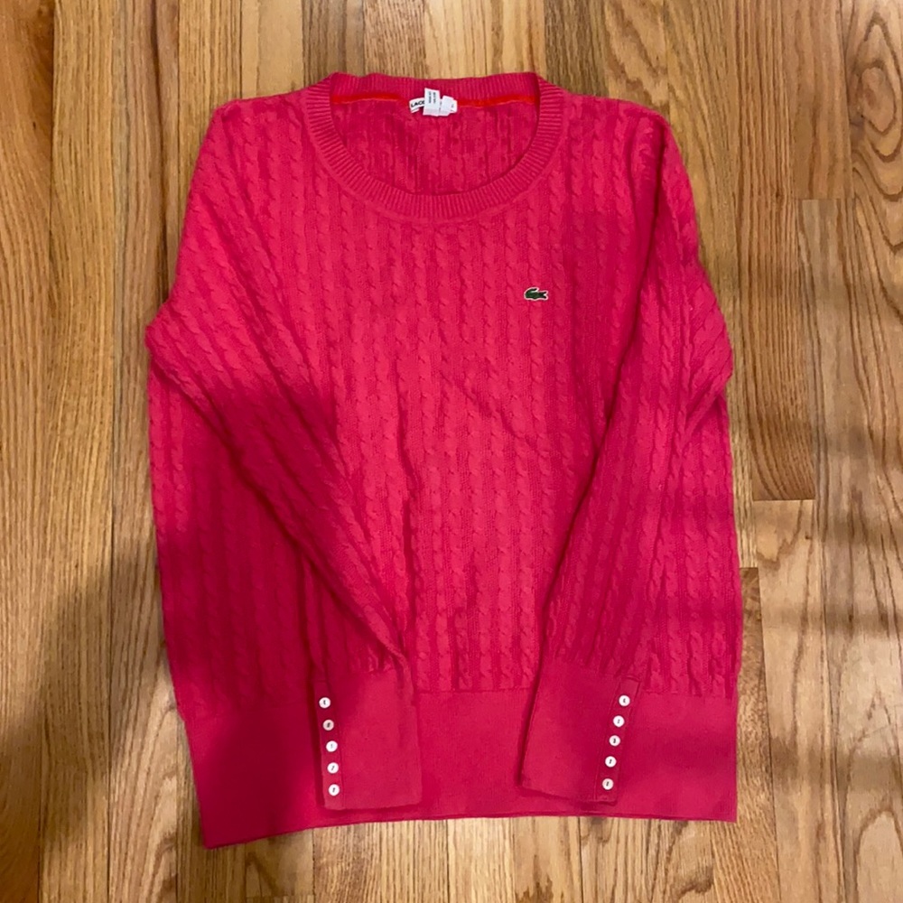 NWOT Lacoste sweater. Size 44